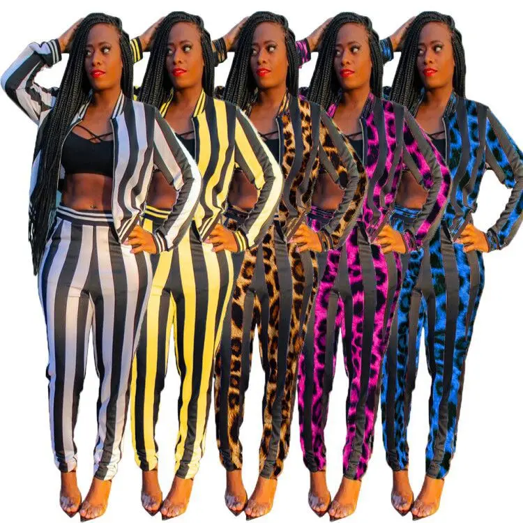 ZM ZM219 2021 New Casual Fashion Fall Two Piece Long Sleeve Set Women Clothing Print Zipper Sports 2 Piece Set Women, 3 colors
ZM ZM219 2021 New Casual Fashion Fall Two Piece Long Sleeve Set Women Clothing Print Zipper Sports 2 Piece Set Women, 3 colors