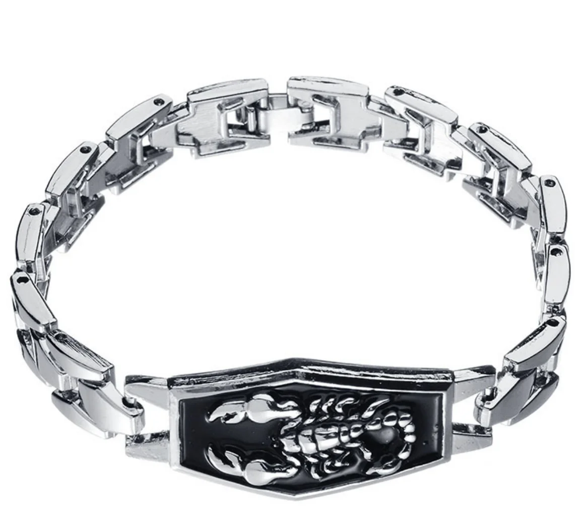 Aksesuar Bileklik Scorpion design Stainless Steel Bracelet Aksesuar Bileklik Scorpion Personality Stainless Steel Bracelets, Steel color
Aksesuar Bileklik Scorpion design Stainless Steel Bracelet Aksesuar Bileklik Scorpion Personality Stainless Steel Bracelets, Steel color