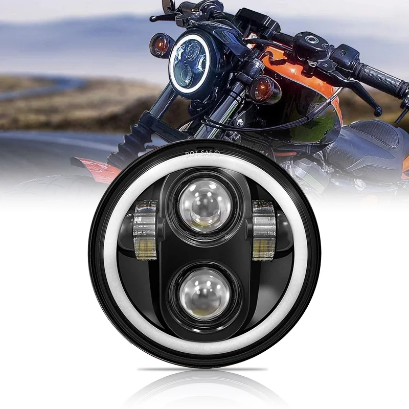 5.75 inch led headlight with angels eyes led white/yellow motorcycle led headlight 5.75'' for jeep cherokee work light for truck
5.75 inch led headlight with angels eyes led white/yellow motorcycle led headlight 5.75'' for jeep cherokee work light for truck