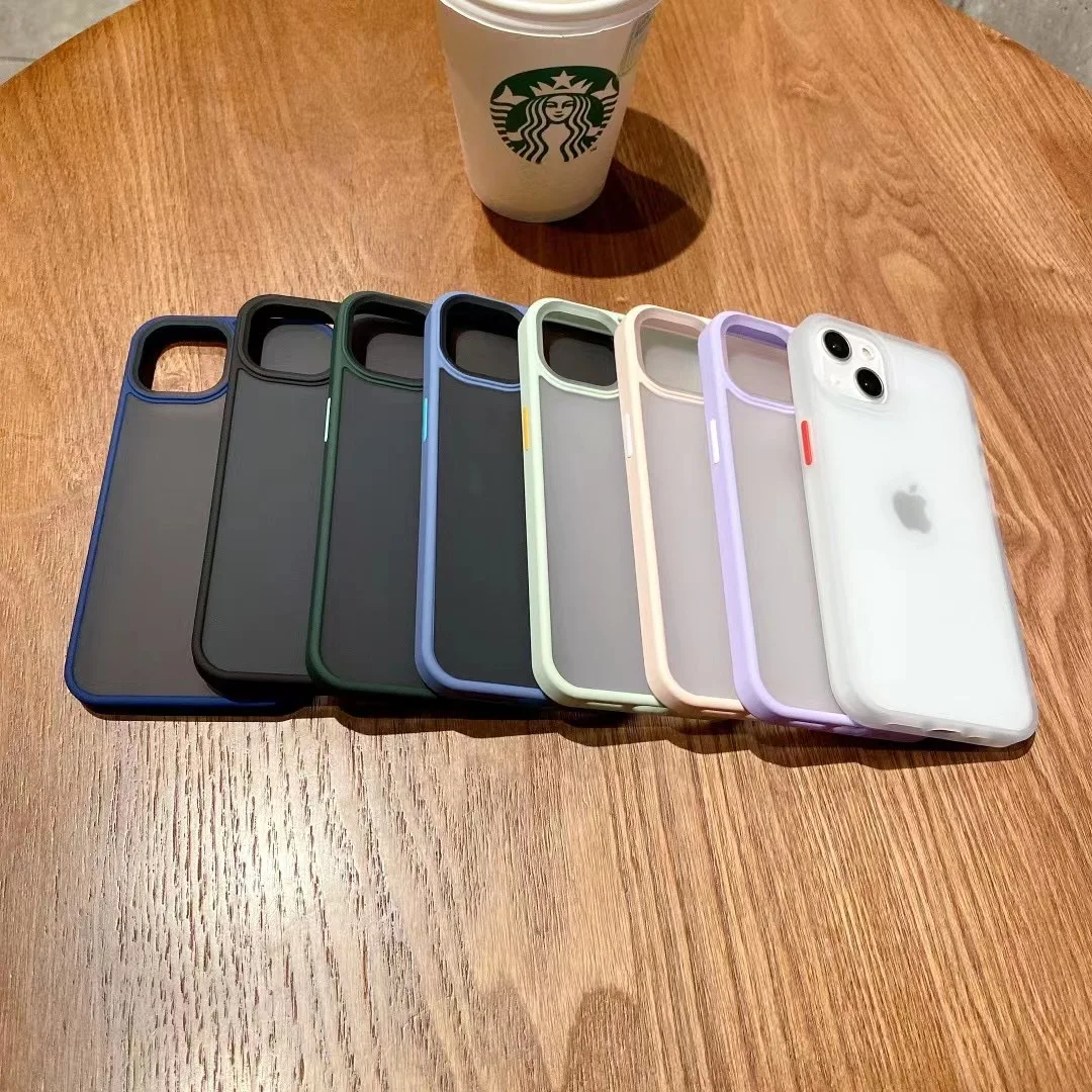 New Arrival Translucent Cover Anti Fingerprint Matte PC TPU Shockproof Protective Phone Case For Iphone 13 12 11, Multi colors
New Arrival Translucent Cover Anti Fingerprint Matte PC TPU Shockproof Protective Phone Case For Iphone 13 12 11, Multi colors