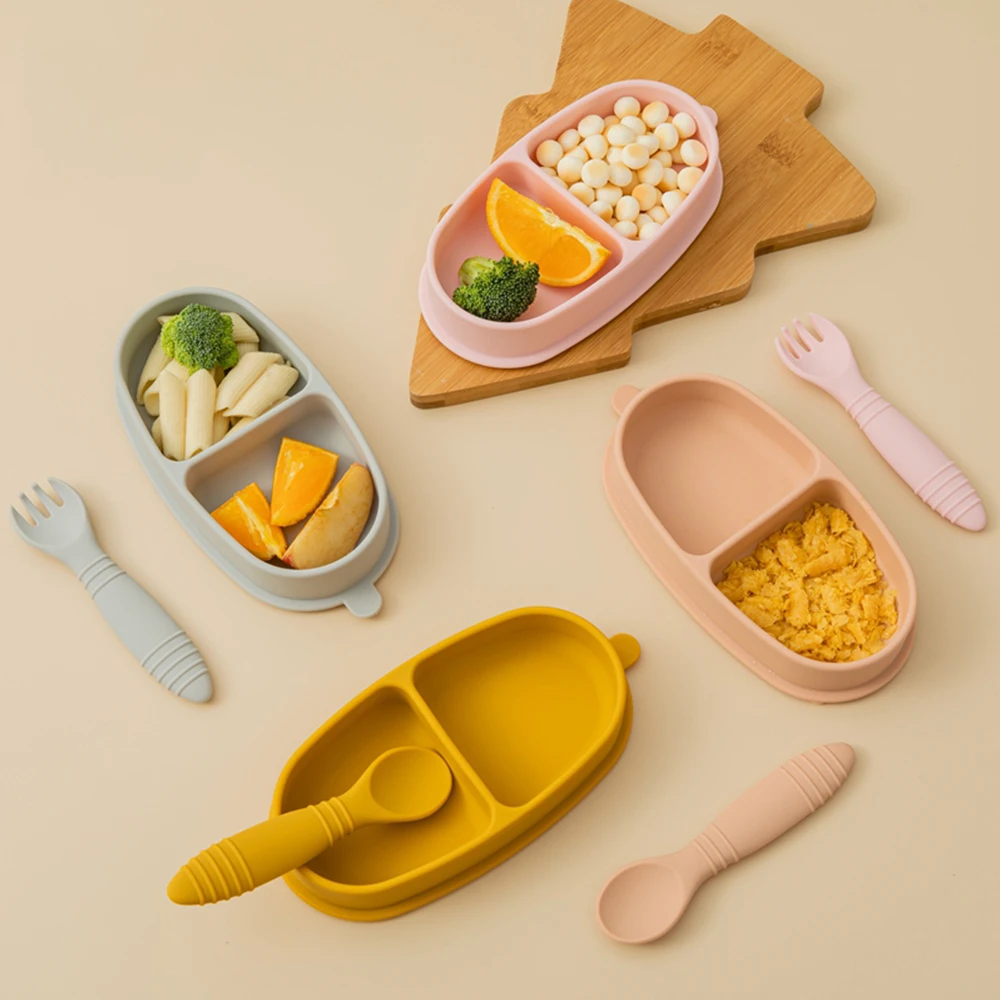 2021 new silicone children tableware eating tableware baby feeding food training dish spoon feeding set
2021 new silicone children tableware eating tableware baby feeding food training dish spoon feeding set