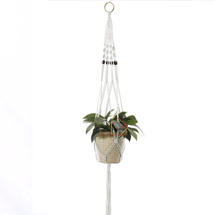 hot selling Rope Hanging Plant Holders Macrame Flower Pot Hanger for Indoor and Outdoor Decor, Different colors
hot selling Rope Hanging Plant Holders Macrame Flower Pot Hanger for Indoor and Outdoor Decor, Different colors