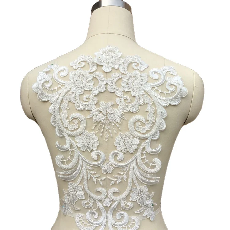 Graceful Design Flower Mesh Embroidered Bridal Lace Beaded Trim Lace With Sequins For Wedding Bridal Dress
Graceful Design Flower Mesh Embroidered Bridal Lace Beaded Trim Lace With Sequins For Wedding Bridal Dress
