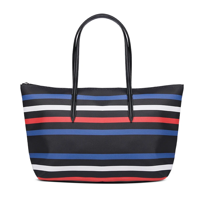 PU leather shoulder bag ladies waterproof big shopping bag stripe ladies handbags, Customized color
PU leather shoulder bag ladies waterproof big shopping bag stripe ladies handbags, Customized color