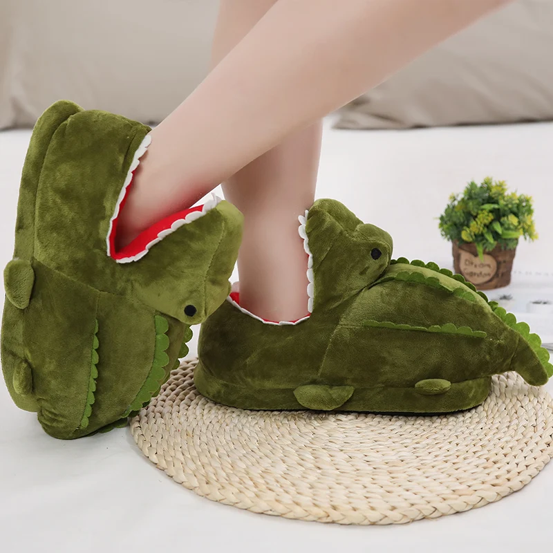 Dropshipping Stuffed Animal House Slipper Unisex Cartoon Designer House Slipper Plush Crocodile Men Indoor Slipper, As picture
Dropshipping Stuffed Animal House Slipper Unisex Cartoon Designer House Slipper Plush Crocodile Men Indoor Slipper, As picture