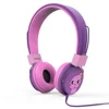 MoKo Lightweight Folding Colorful Cute Wired Headphones for Children for Smartphones/Tablets
