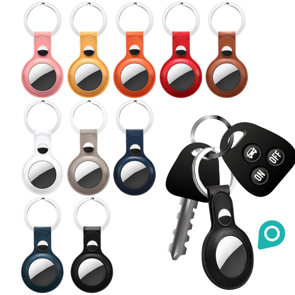 For Apple AirTag Accessories Leather Case Keychain Air tag holder For AirTag case leather, 8 colors option
For Apple AirTag Accessories Leather Case Keychain Air tag holder For AirTag case leather, 8 colors option