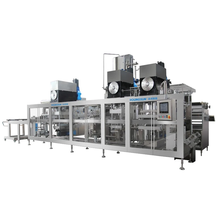 Yogurt Filling Machine Automatic Plastic Cup Forming Filling And Sealing Machine