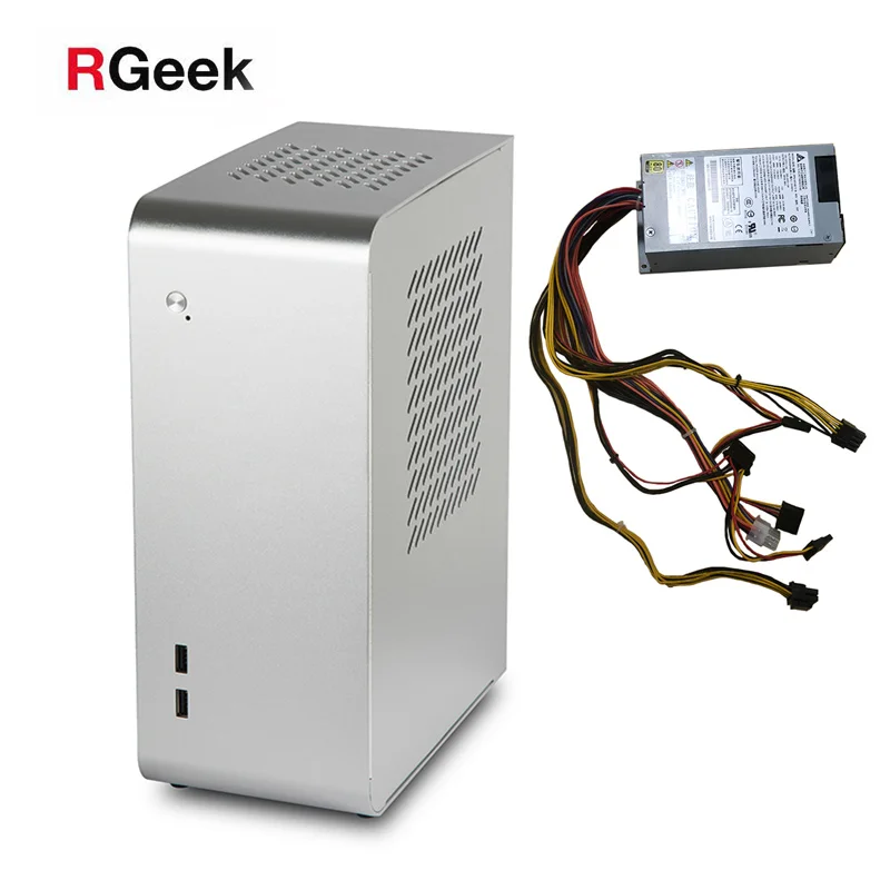 RGeek Aluminum ITX Gaming Case with 400W Power Supply Support 17x17, 17x19 ITX Motherboard, Black, rose gold, silver, grey, blue
RGeek Aluminum ITX Gaming Case with 400W Power Supply Support 17x17, 17x19 ITX Motherboard, Black, rose gold, silver, grey, blue