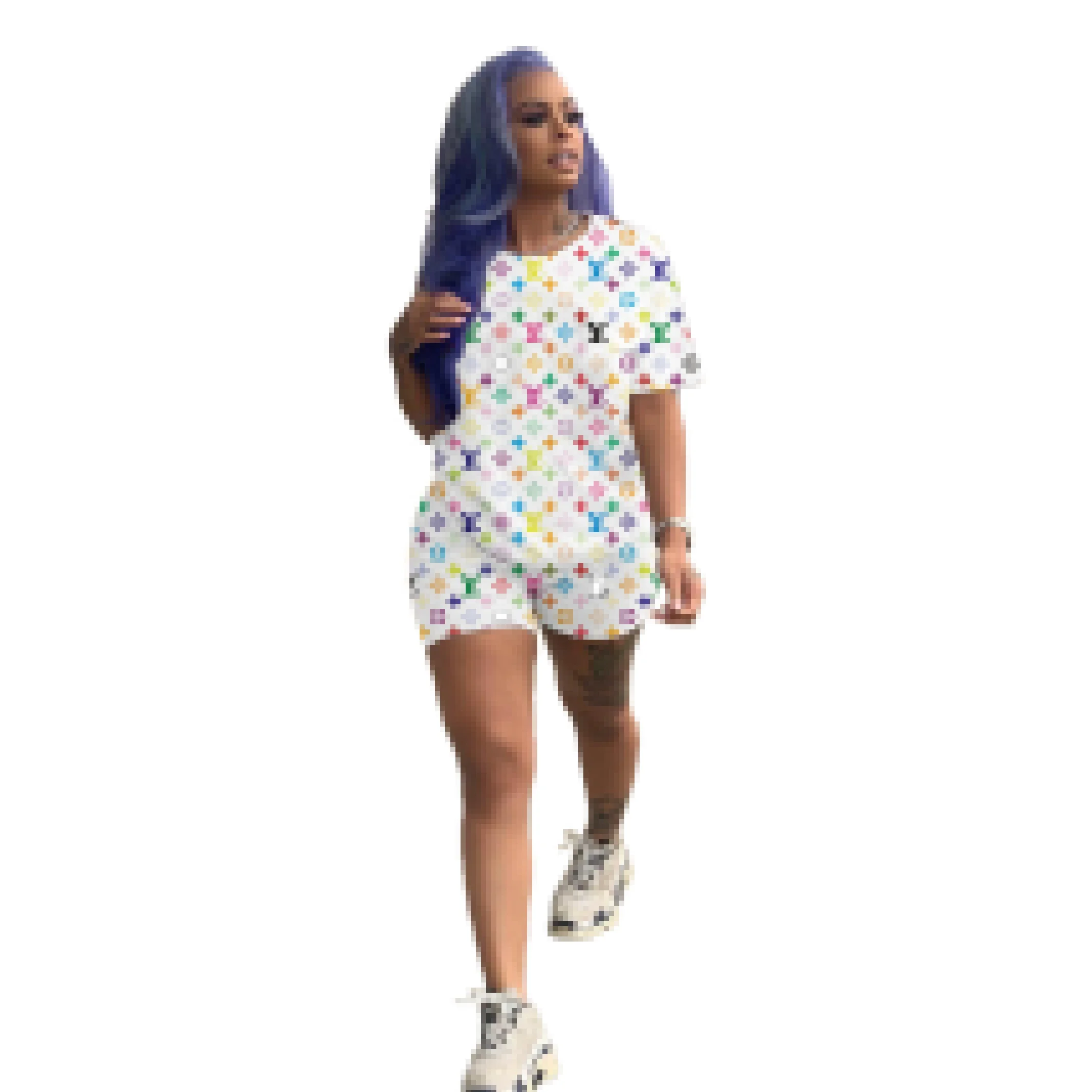 Plus Size 2 Piece Sets Summer Women Clothin Women 2 Piece Set Clothing Two Piece Set, Picture
Plus Size 2 Piece Sets Summer Women Clothin Women 2 Piece Set Clothing Two Piece Set, Picture