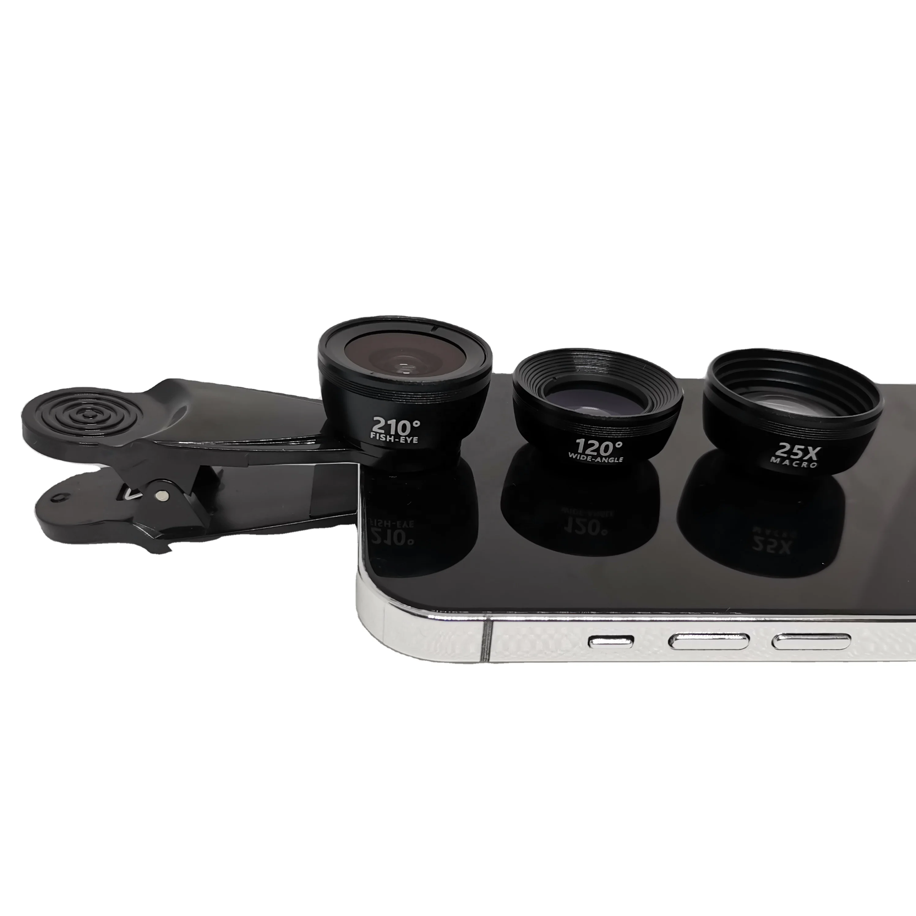 New Upgraded Version 4K HD 3 In 1 Phone Lens Kit for iPhone for Cell Phone Fisheye/Wide Angle/Closeup Macro Photography Gadgets
New Upgraded Version 4K HD 3 In 1 Phone Lens Kit for iPhone for Cell Phone Fisheye/Wide Angle/Closeup Macro Photography Gadgets