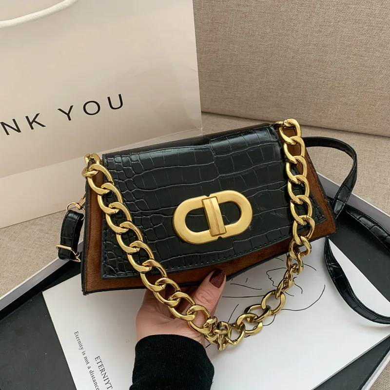 New Design Alligator Ladies Armpit Bags Lady Chain Bag Shoulder Trendy Women Hand Bags 2021, As picture
New Design Alligator Ladies Armpit Bags Lady Chain Bag Shoulder Trendy Women Hand Bags 2021, As picture