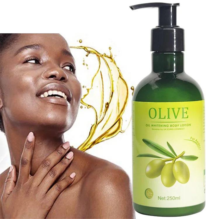 A6 All Natural High Quality Private Label Effective Whitening Luxury Olive Body Lotion for Black Women Skin, White
A6 All Natural High Quality Private Label Effective Whitening Luxury Olive Body Lotion for Black Women Skin, White