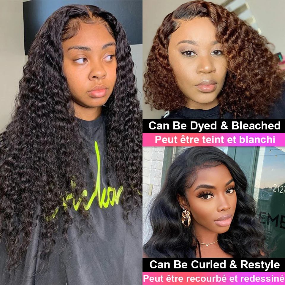 Rely Hair Deep Wave Closure Wig Human Hair Wigs For Black Women Peruvian Deep Wave Wig Pre Plucked 4X4 Lace Closure Wig
Rely Hair Deep Wave Closure Wig Human Hair Wigs For Black Women Peruvian Deep Wave Wig Pre Plucked 4X4 Lace Closure Wig