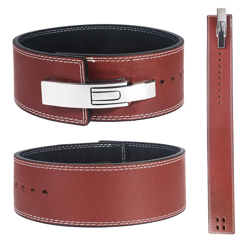 Customized Weightlifting Belt Fitness Lumbar Back Support Adjustable Gym Leather Power Lifting Belt
Customized Weightlifting Belt Fitness Lumbar Back Support Adjustable Gym Leather Power Lifting Belt