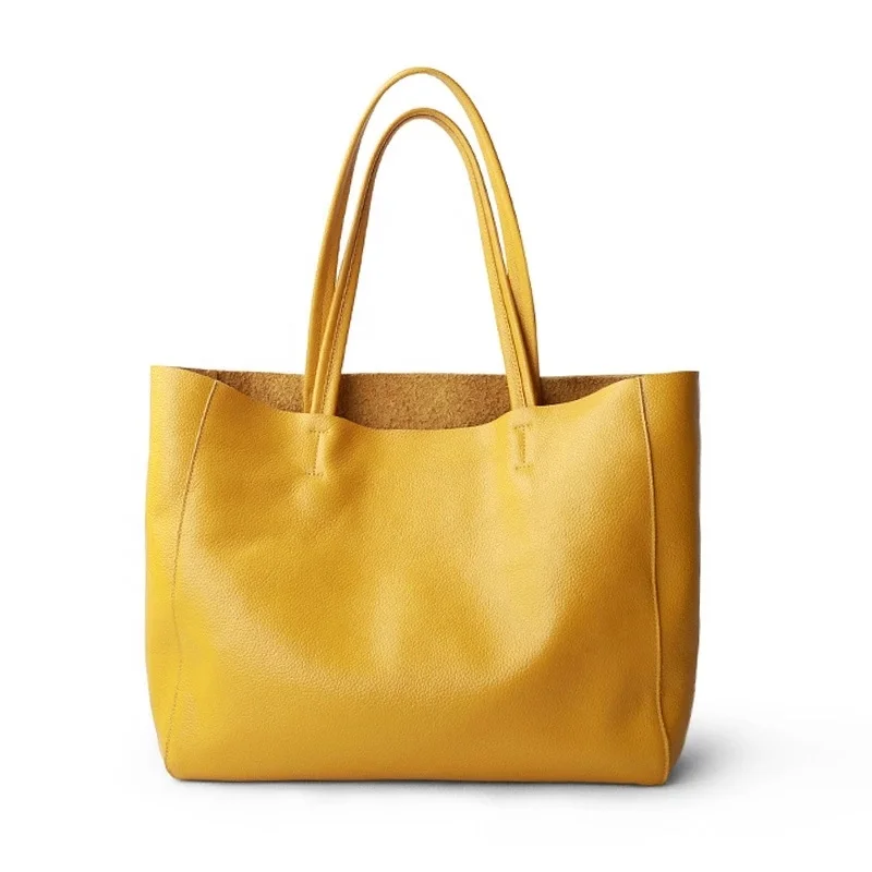 Drop Shipping Women Luxury Genuine Leather Tote Bag Top Layer Cowhide Leather Handbag Female Leather Designer Shoulder Bags, Lemon yellow, black, grey, white
Drop Shipping Women Luxury Genuine Leather Tote Bag Top Layer Cowhide Leather Handbag Female Leather Designer Shoulder Bags, Lemon yellow, black, grey, white