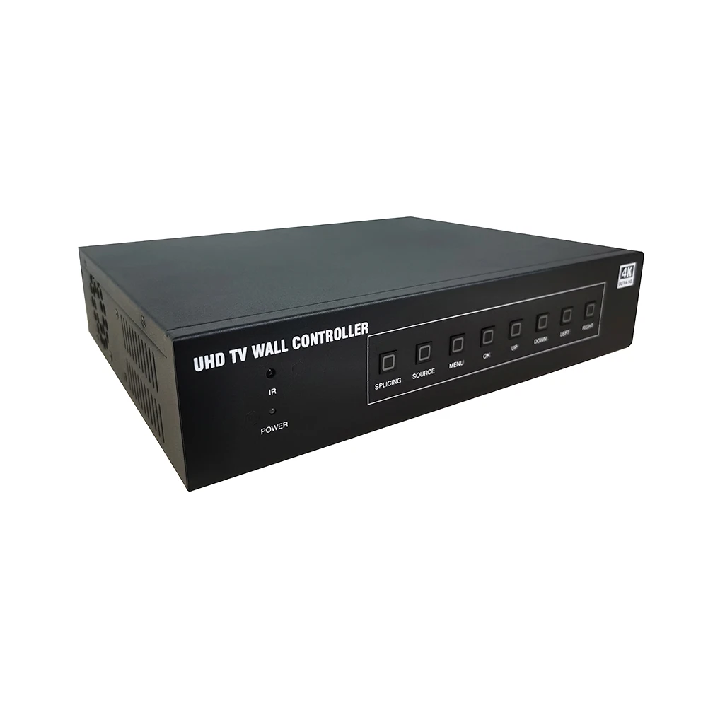 Corkiit 4K video wall controller HDMI 2.0 version 4K@60hz 1x DP 2x HDMI in ,6 HDMI out 2x3 3x2 2x2 1x4 etc mode