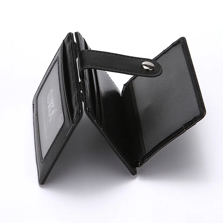 Wholesale hot selling PU leather mens wallets magic card wallets trifold wallets, Black in stock, other colors accepted
Wholesale hot selling PU leather mens wallets magic card wallets trifold wallets, Black in stock, other colors accepted