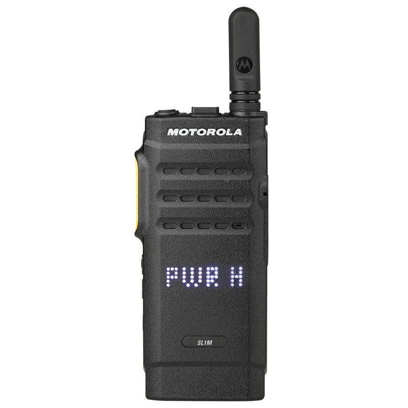 High quality Motorola SL1600/SL300/SL1M walkie talkie 256 channel long distance DMR ham radio, Black
High quality Motorola SL1600/SL300/SL1M walkie talkie 256 channel long distance DMR ham radio, Black