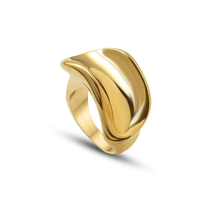 Europe And The Heavy Surface Exaggerated Hand Precision Casting Titanium Steel Ring Real Gold Plated Ring Finger Ring
Europe And The Heavy Surface Exaggerated Hand Precision Casting Titanium Steel Ring Real Gold Plated Ring Finger Ring