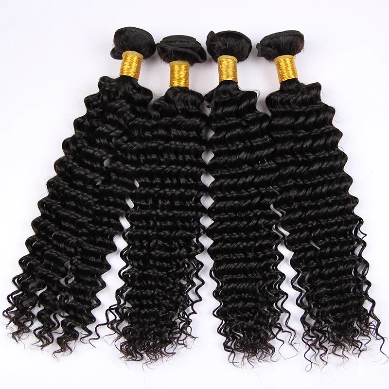 Cuticle aligned deep wave brazilian virgin human hair bundles, Black color, can be customed
Cuticle aligned deep wave brazilian virgin human hair bundles, Black color, can be customed