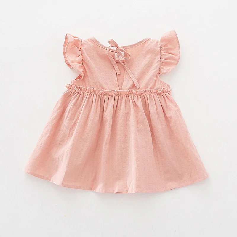 Summer new product flying sleeve doll girl shirt baby girls cotton waist pleated sleeveless shirt, Red/pink/yellow/ginger/white
Summer new product flying sleeve doll girl shirt baby girls cotton waist pleated sleeveless shirt, Red/pink/yellow/ginger/white
