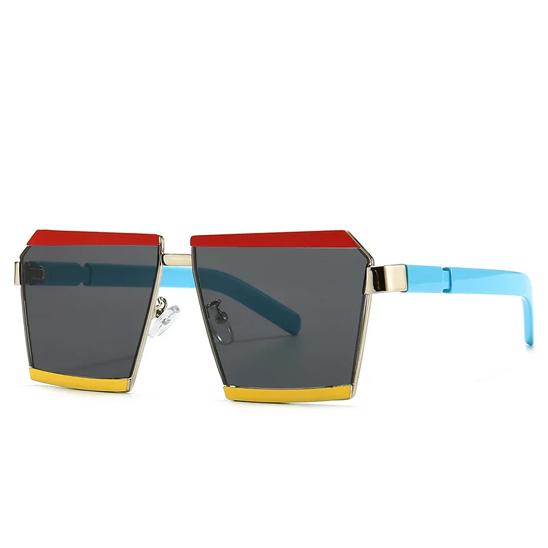2021 Luxury Square Big Frame Sunglasses Women Men Vintage Oversized One Piece Lens Colorful Gradient Rimless Sun Glasses
2021 Luxury Square Big Frame Sunglasses Women Men Vintage Oversized One Piece Lens Colorful Gradient Rimless Sun Glasses