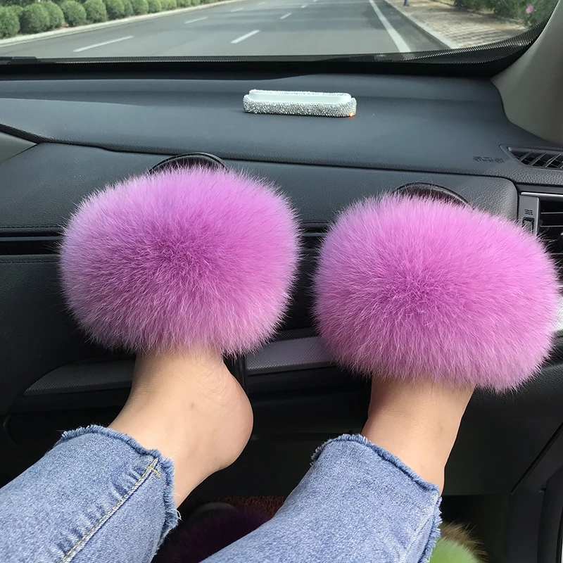 Women cute Slippers Fluffy Sliders Plush Furry Summer Ladies Fox fur slides Women raccoon Fur Slippers, Customized color
Women cute Slippers Fluffy Sliders Plush Furry Summer Ladies Fox fur slides Women raccoon Fur Slippers, Customized color