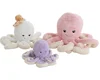 Free sample soft baby pink octopus plush toy soft stuffed plush octopus toys octopus plush toys