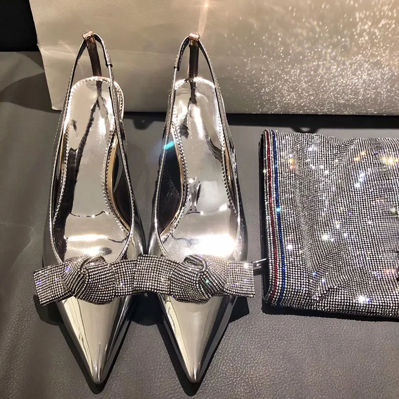 2021 New arrivals rhinestone pointed toe high heel shoes fashion bow sandals for women, Picture
2021 New arrivals rhinestone pointed toe high heel shoes fashion bow sandals for women, Picture