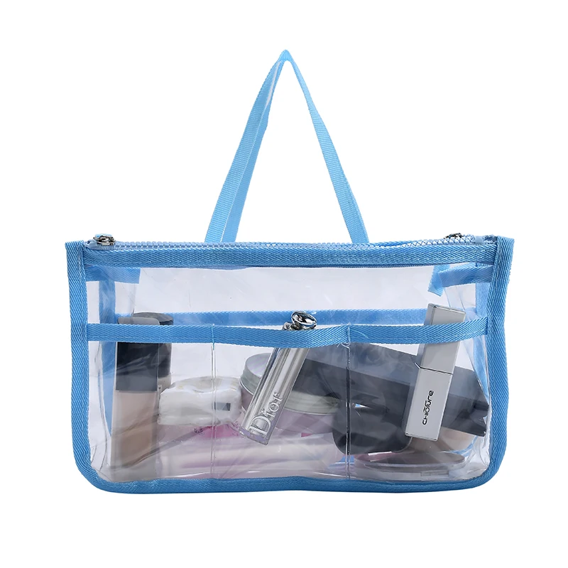 Cheapest Price waterproof PVC transparent Travel Insert Organizer Handbag Large liner Lady Makeup Cosmetic Bag
Cheapest Price waterproof PVC transparent Travel Insert Organizer Handbag Large liner Lady Makeup Cosmetic Bag
