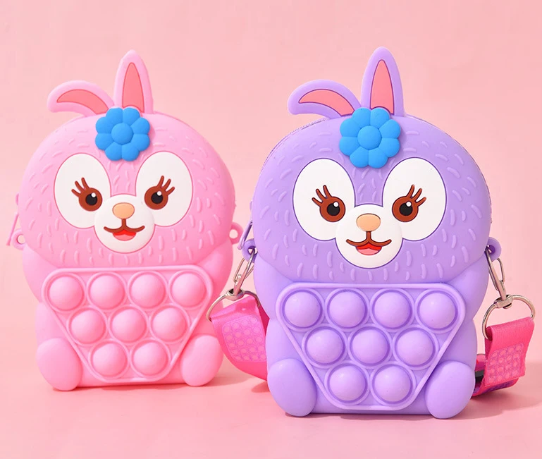 BM9474 Dropshipping Rabbit Bubble Silicone Pop Purse Fidget Coin Bag Push Toy Sensory Anti Stress Fidget Mini Girls Purses
BM9474 Dropshipping Rabbit Bubble Silicone Pop Purse Fidget Coin Bag Push Toy Sensory Anti Stress Fidget Mini Girls Purses