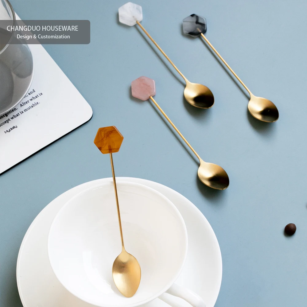 Customized Geometric nordic Shape Metal Luxury Tea Decorative Spoon With Wholesale Price gold cutlery set, Gray, white, pink, brown
Customized Geometric nordic Shape Metal Luxury Tea Decorative Spoon With Wholesale Price gold cutlery set, Gray, white, pink, brown