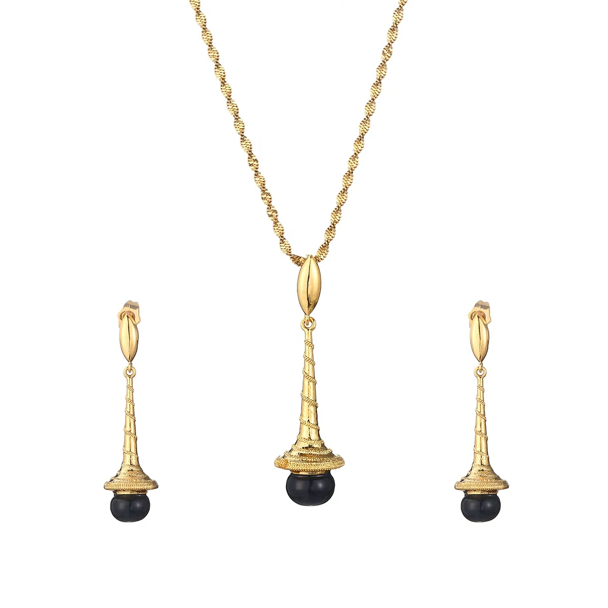 Ethiopian Beads Pendant Necklaces Earrings Ring for Women Girls PNG Wedding Party Jewelry Sets
Ethiopian Beads Pendant Necklaces Earrings Ring for Women Girls PNG Wedding Party Jewelry Sets