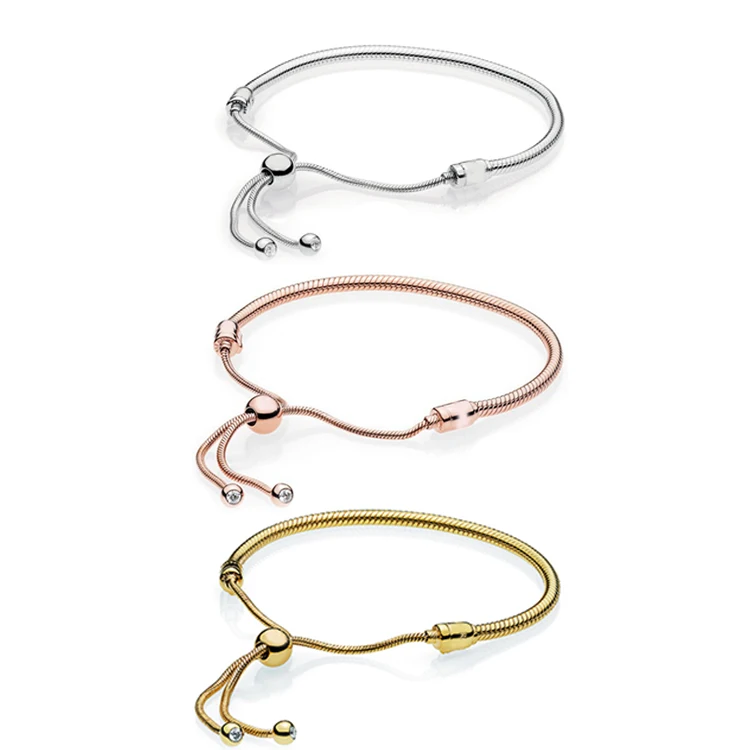 2021 best sale Adjustable S925 Bracelets Chain for Women for pandora bracelet charm
2021 best sale Adjustable S925 Bracelets Chain for Women for pandora bracelet charm