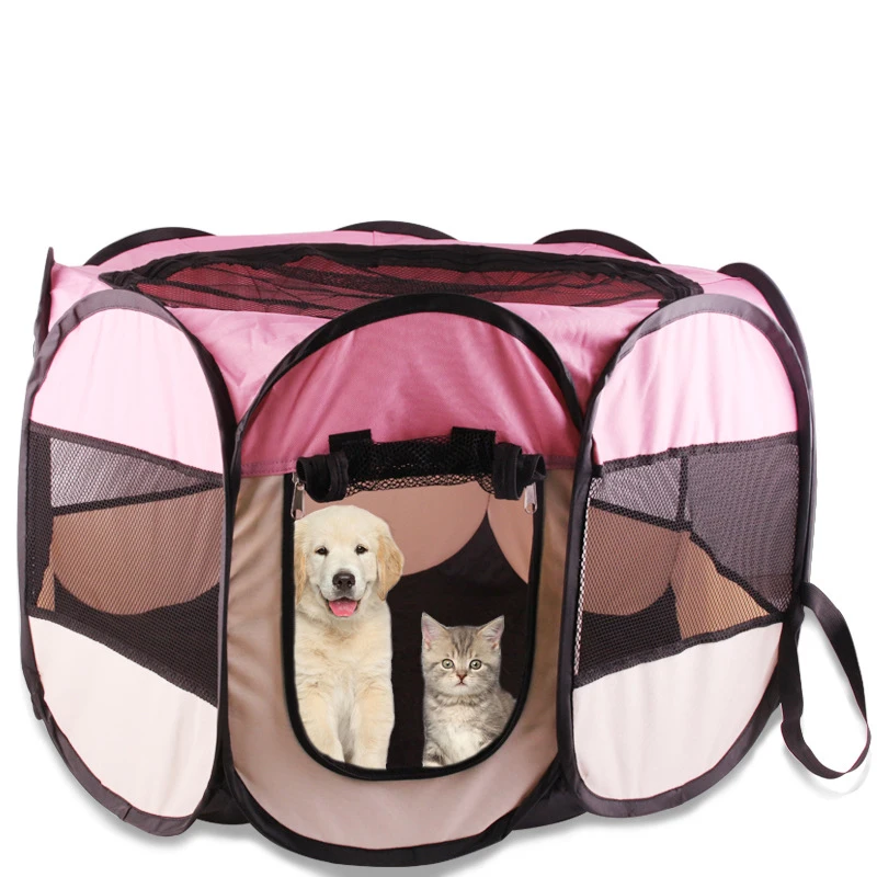 Factory Wholesale Foldable Pet Cage Outdoor Breathable Travel Dog Cage, Pink/grey blue
Factory Wholesale Foldable Pet Cage Outdoor Breathable Travel Dog Cage, Pink/grey blue