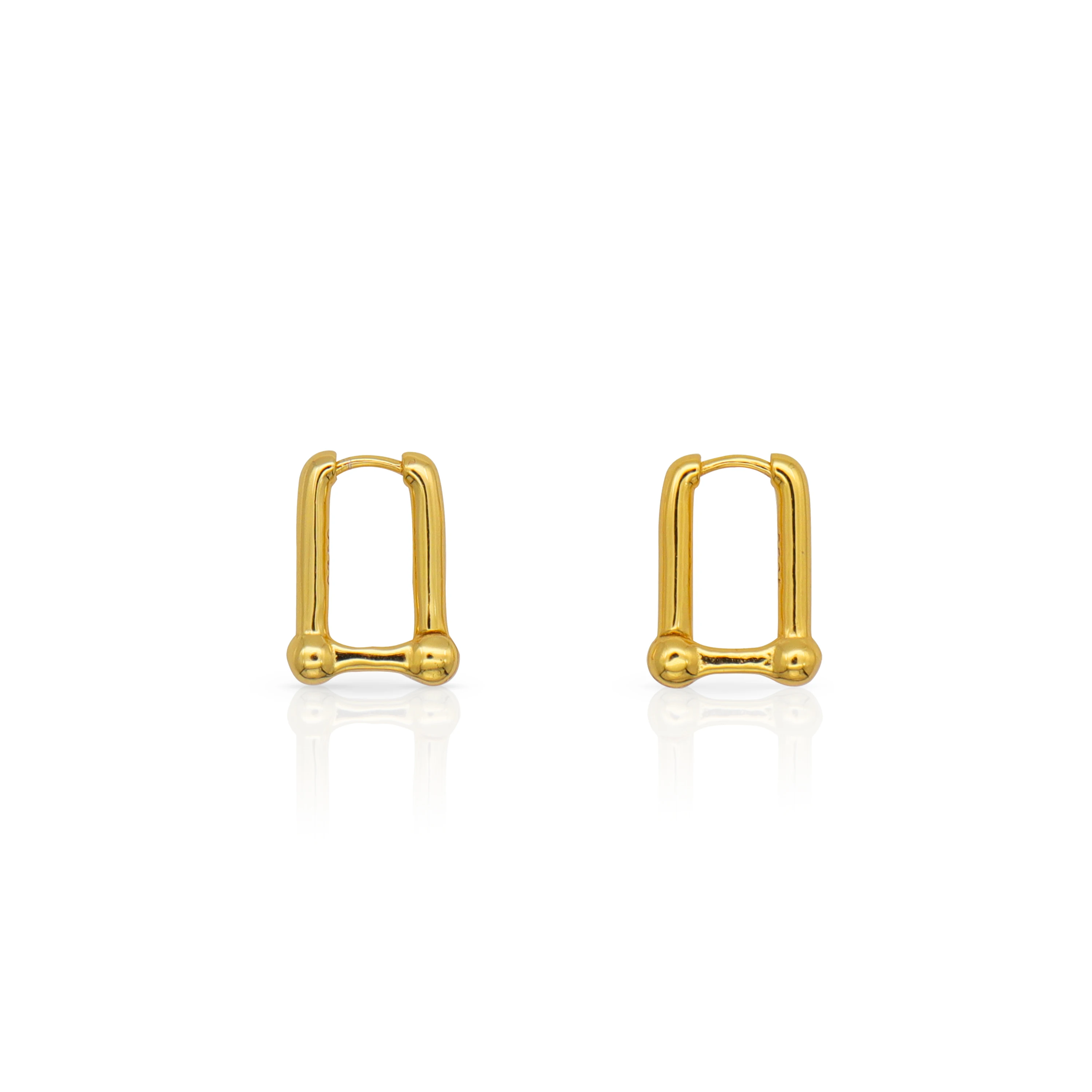 Chris April Korean version 925 sterling silver gold plated Minimalist U shape earrings for women
Chris April Korean version 925 sterling silver gold plated Minimalist U shape earrings for women