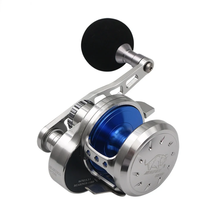 In Stock Salt water All aluminum alloy 25kg Drag Power slow jigging reel big game trolling reel, Silver
In Stock Salt water All aluminum alloy 25kg Drag Power slow jigging reel big game trolling reel, Silver