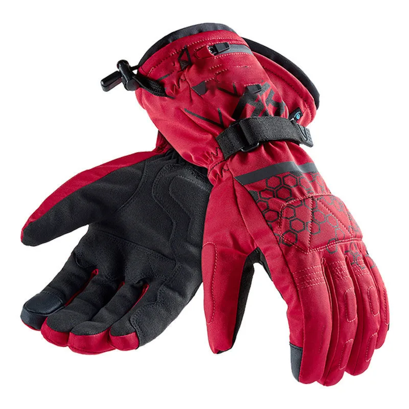 45-60 Degree Waterproof Motorcycle Motocross Heated Gloves Windproof Guantes Moto Touch Screen Skiing Snowmobile Protection, Black/red
45-60 Degree Waterproof Motorcycle Motocross Heated Gloves Windproof Guantes Moto Touch Screen Skiing Snowmobile Protection, Black/red