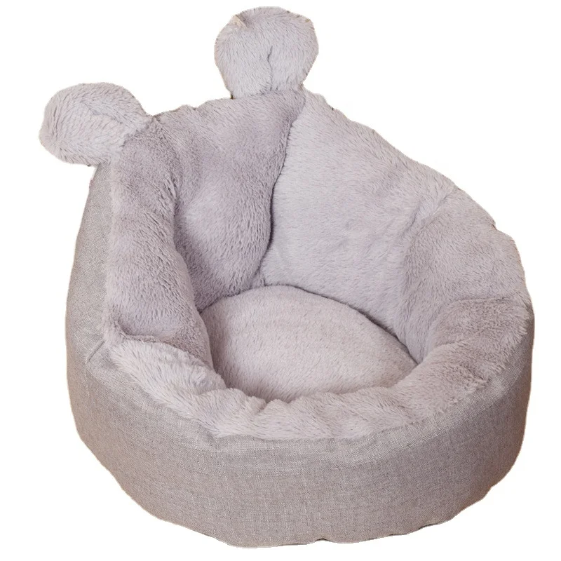 Supply Ear Shaped Dog Bed Pet Round Short Plush Cat House Soft Mat Sleeping Cat Bed, Customized available
Supply Ear Shaped Dog Bed Pet Round Short Plush Cat House Soft Mat Sleeping Cat Bed, Customized available