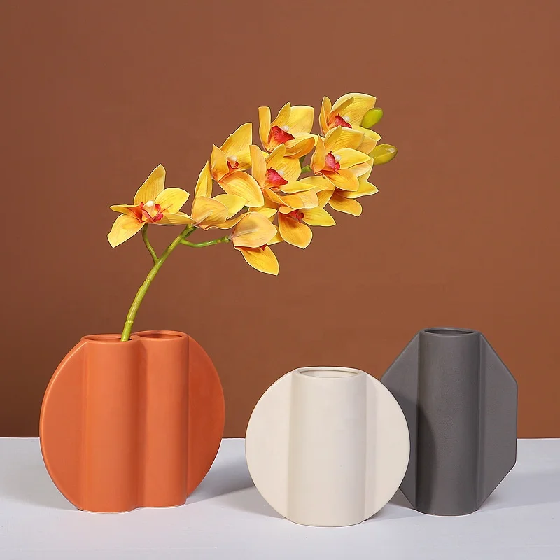 New style New design Nordic style creative ceramic decorative vase Creative decoration for living room
New style New design Nordic style creative ceramic decorative vase Creative decoration for living room