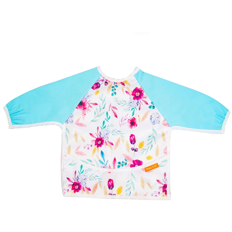 Adjustable Baby Long Sleeve Bibs Washable Reusable Sleeved Feeding Clothes Waterproof Newborn Bibs, Customized color
Adjustable Baby Long Sleeve Bibs Washable Reusable Sleeved Feeding Clothes Waterproof Newborn Bibs, Customized color