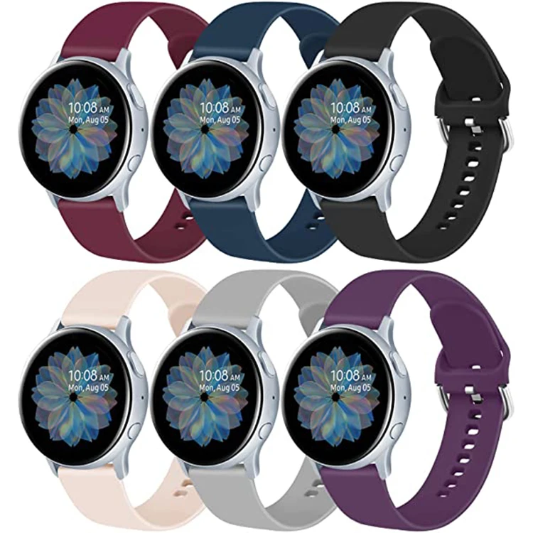 Fashion adjustable sweatproof and waterproof Samsung colour silicone watch strap band Compatible with samsung watch
Fashion adjustable sweatproof and waterproof Samsung colour silicone watch strap band Compatible with samsung watch