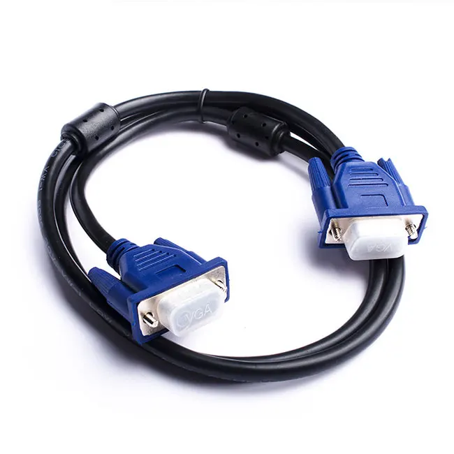 VGA cable 3 + 5 braided shielded computer cabo LCD video cable hd converter male to male vga cable
VGA cable 3 + 5 braided shielded computer cabo LCD video cable hd converter male to male vga cable