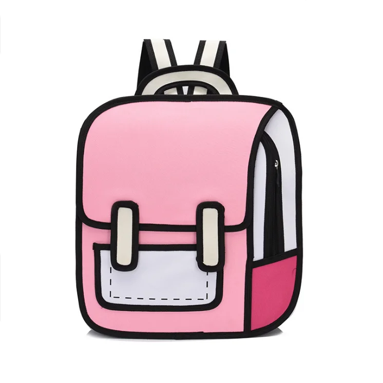 Customized anime cospa backpack 2D 3D popular school bags boys girls fashion book backpacks, Black/blue/pink/purple/white/red
Customized anime cospa backpack 2D 3D popular school bags boys girls fashion book backpacks, Black/blue/pink/purple/white/red