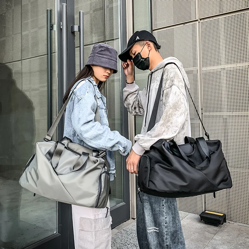 Custom Logo Men Women Large Capacity Gym Bag Luggage Bag Nylon Sports Travel Bag
Custom Logo Men Women Large Capacity Gym Bag Luggage Bag Nylon Sports Travel Bag