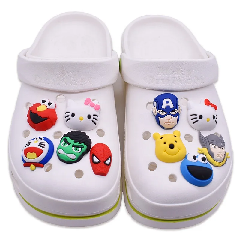 Cartoons 3D Design PVC Rubber Shoe Charms Buckles Accessories Decorations For Clog Shoes Wristbands
Cartoons 3D Design PVC Rubber Shoe Charms Buckles Accessories Decorations For Clog Shoes Wristbands