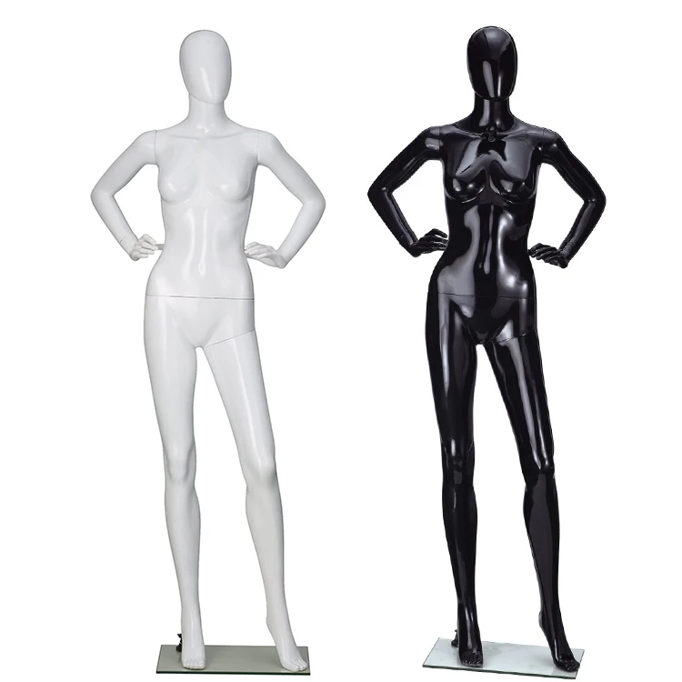 FP-Female Hot Sale Plastic Mannequin Wholesale Gloss Black Female Mannequin for Clothes Display, White / black
FP-Female Hot Sale Plastic Mannequin Wholesale Gloss Black Female Mannequin for Clothes Display, White / black