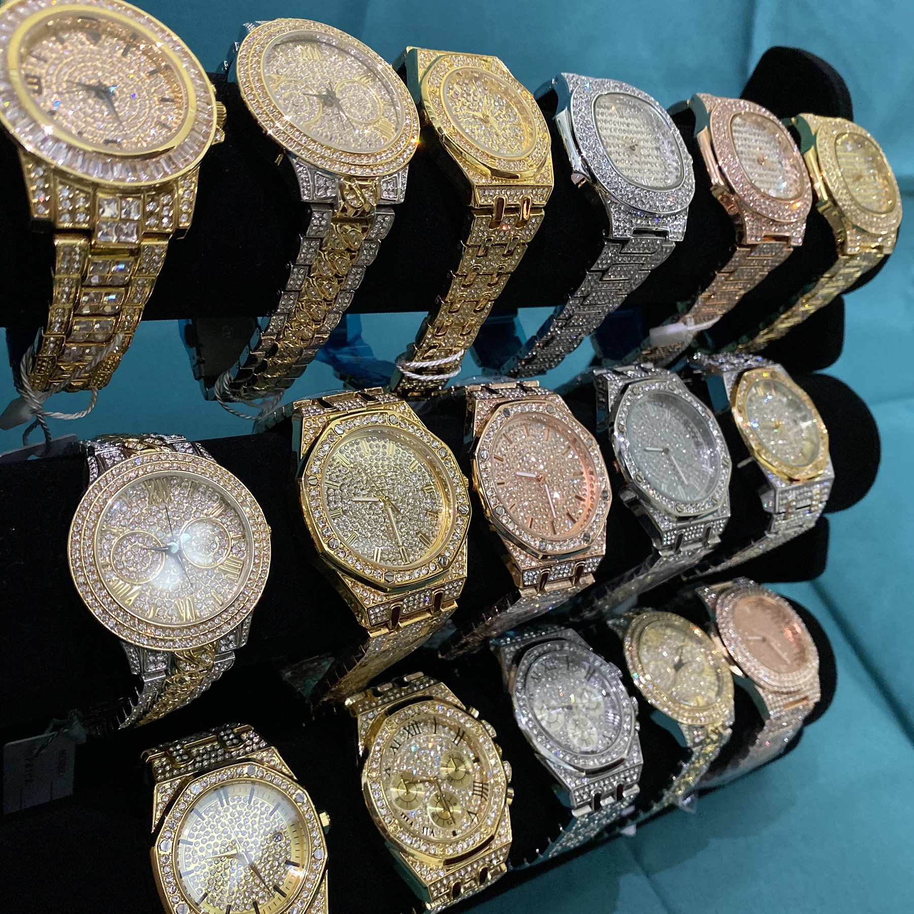 big diamond watches for men