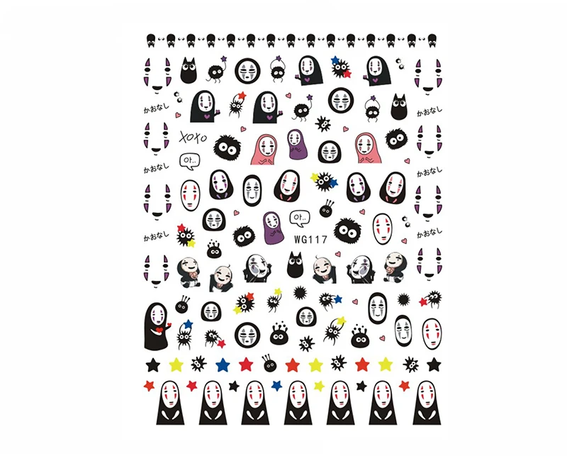 WG117-WG122 3D Halloween Stickers Children Xmas Manicure Wraps ChristmasNail Art Decorations Decals
WG117-WG122 3D Halloween Stickers Children Xmas Manicure Wraps ChristmasNail Art Decorations Decals